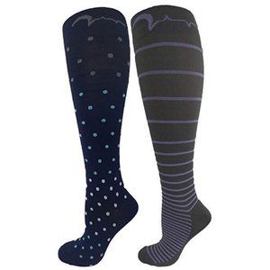 2 Pair Extra Soft Premium Quality Compression Sock